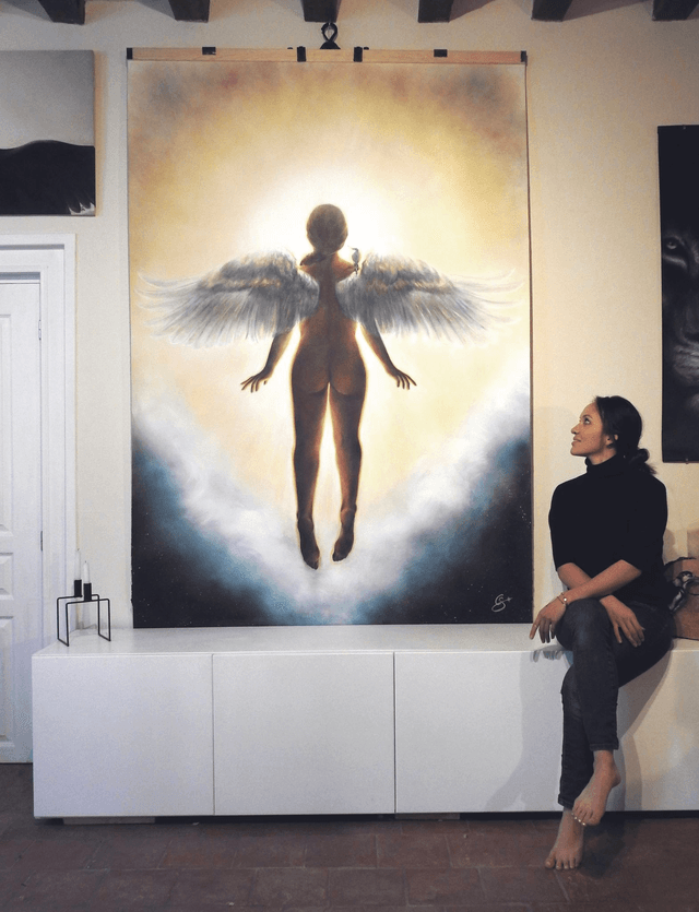 « Céleste » L’Ange et le Colibri 