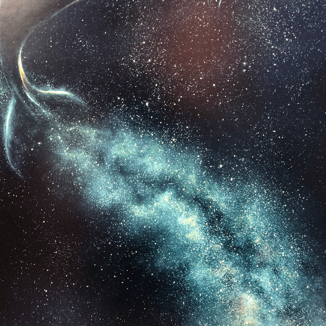 Tirage D’art baleine « mère des étoiles »