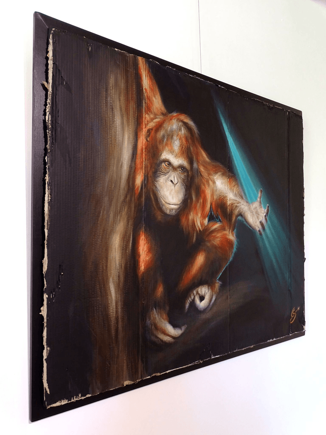 Orang-Outan "La prière"