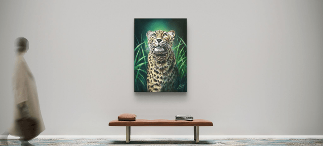 Leopard "le Guetteur d'Emeraude"