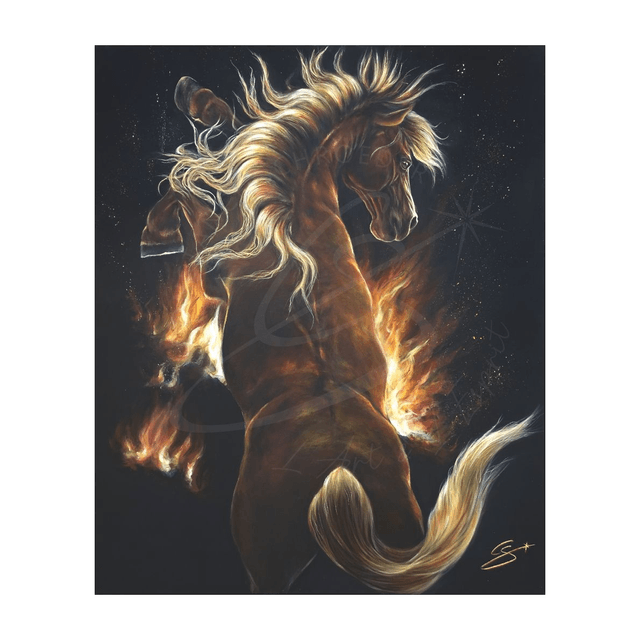 Cheval Feu "Pyros"