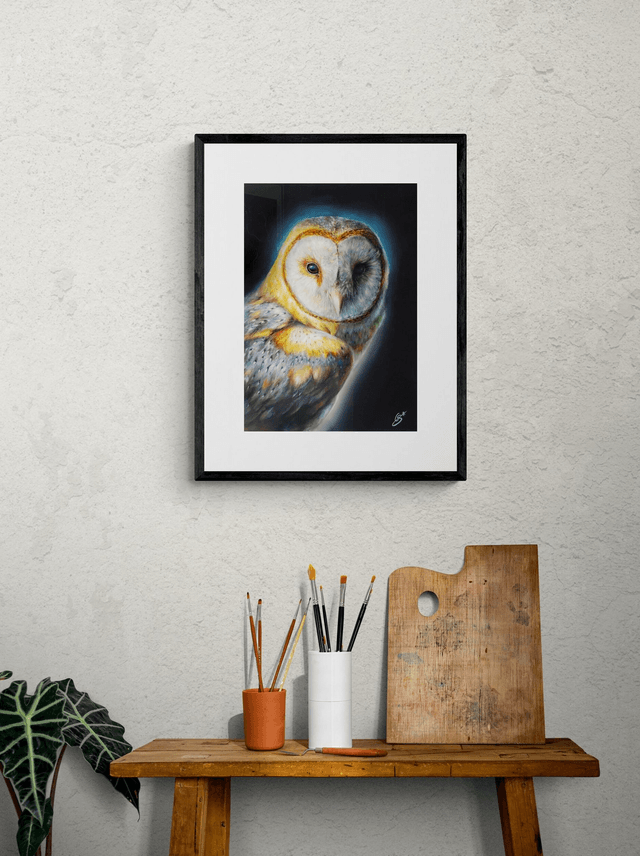 Tirage d’art Chouette 
