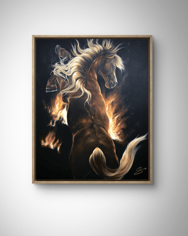 Cheval Feu "Pyros"